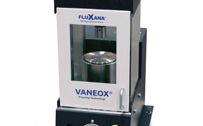 M&aacute;y &eacute;p mẫu thủy lực tự động 25 tấn/PR-25A-230V/FLUXANA