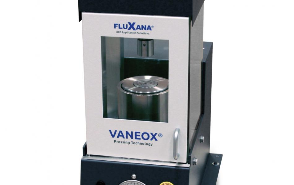 M&aacute;y &eacute;p mẫu thủy lực tự động 25 tấn/PR-25A-230V/FLUXANA