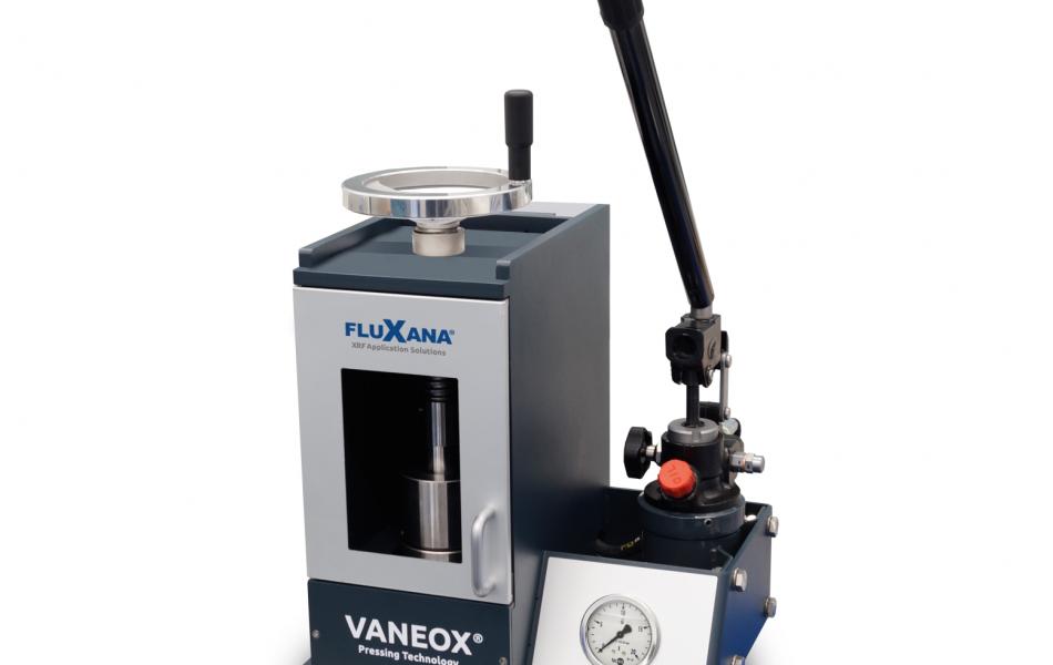 M&aacute;y &eacute;p mẫu thủy lực bằng tay 15 tấn/ PR-15/FLUXANA