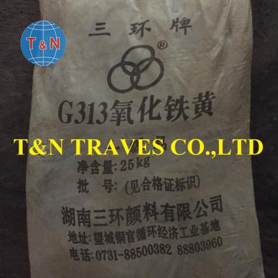 Oxit sắt v&agrave;ng G313/Hunan Three Ring Pigments