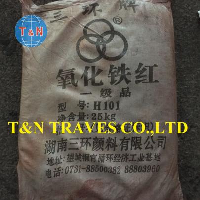 Oxit sắt đỏ H101/Hunan Three Ring Pigments