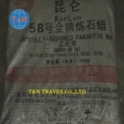 Paraffin Wax &ndash; S&aacute;p parraffin/Fushun Petrochemical Company