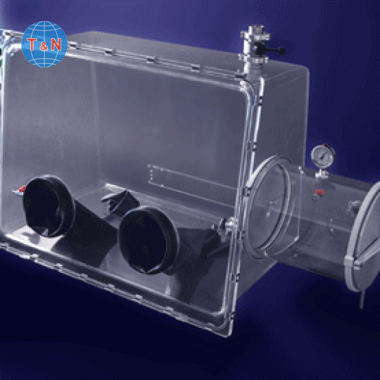 Tủ thao t&aacute;c xử l&yacute; mẫu m&ocirc;i trường c&aacute;ch ly (Glovebox) bằng Acrylic &ndash; MB-ACRYL/MBRAUN